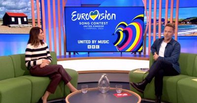 BBC The One Show host has five-word message for Liverpool ahead of Eurovision