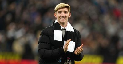 Watch moment Anthony Gordon is unveiled to Newcastle United fans ahead of Carabao Cup semi-final