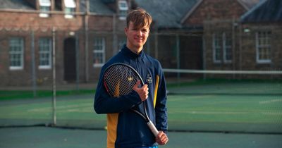 Perthshire tennis ace Marcus McLaren earns prestigious Stirling University scholarship