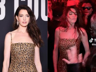 Videos of Anne Hathaway dancing during Valentino party go viral: ‘Mesmerising’