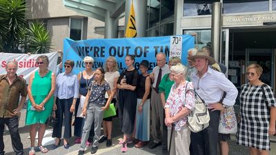 Queensland protesters face court charged with disrupting state parliament