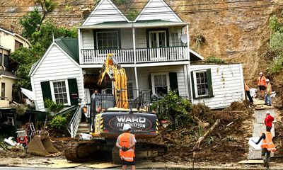 Auckland floods: city begins clean-up after ‘biggest climate event’ in New Zealand’s history