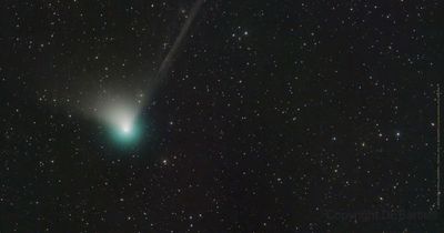 Rare green comet not seen for 50,000 years will be visible in the sky tonight - here's how you can see it