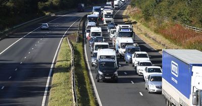 Edinburgh and Lothian traffic chaos as busy M8 slip road closed for five months