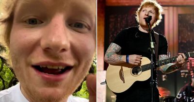 Ed Sheeran says 'turbulent things' have happened in his personal life in candid video