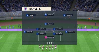 We simulated Hearts vs Rangers to get a score prediction as Alfredo Morelos steals the show