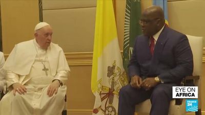 Pope Francis denounces 'economic colonialism' on visit to DR Congo