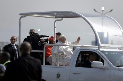 One million faithful attend pope's mass in DR Congo capital