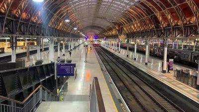 Watch: Paddington station looks deserted after train drivers strike