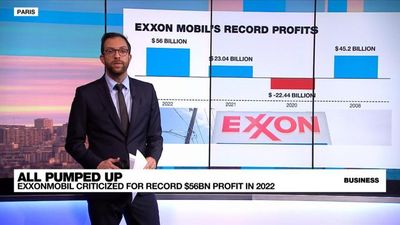 ExxonMobil rakes in record net profits in 2022, leading to backlash