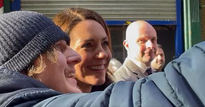 Kate Middleton's sweet nine-word response to nervous fan in Leeds as she 'breaks royal protocol' for selfie