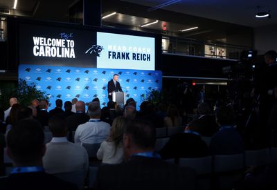 Best photos from Frank Reich’s introductory press conference