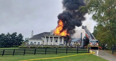 Mansion snapped up in three days despite being on fire in property listing