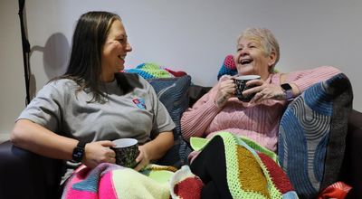 Woman praises Glasgow warm hub that 'saved her life'