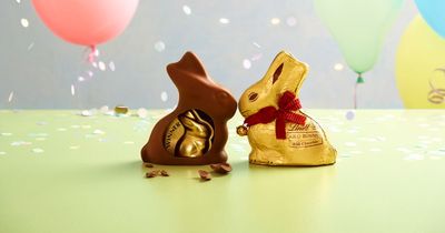 You could find £5,000 inside a Lindt Gold Bunny this Easter