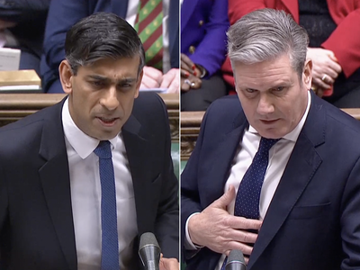 Watch: Rishi Sunak faces Keir Starmer at PMQs as strike action cripples UK