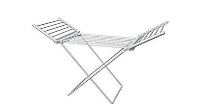 Heated airer slashed to £39.99 from £99.99 and costs just 8p to run