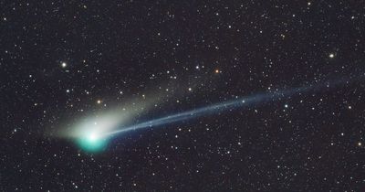 Green comet makes its closest pass to Earth tonight after 4.5trillion km trek