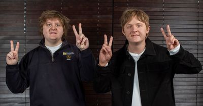Lewis Capaldi 'checks himself out' as Madame Tussauds sculpture officially unveiled