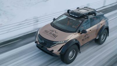 Nissan Ariya Pole To Pole Expedition SUV To Use Towable Generator