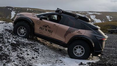 See The Electric Car Nissan Wants To Drive 17,000 Miles From Pole To Pole