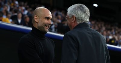 'One day' - Real Madrid manager Carlo Ancelotti jokes about Man City boss Pep Guardiola being sacked