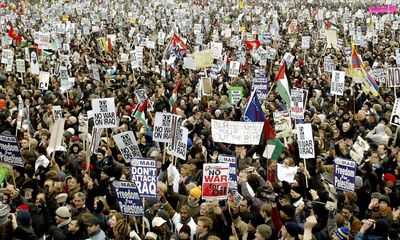 Share your memories of the 2003 Iraq war march