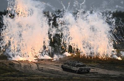 Germany says goodbye to Ukraine-bound tanks