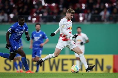Werner strike fires Leipzig into German Cup quarters