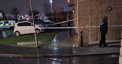 Man rushed to Glasgow's Queen Elizabeth hospital as police cordon off property