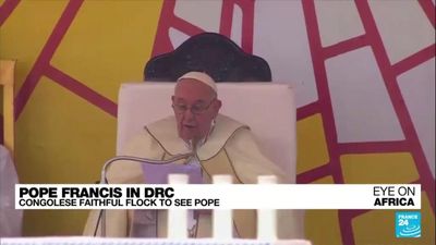 Pope Francis slams 'brutal atrocities' committed in DR Congo