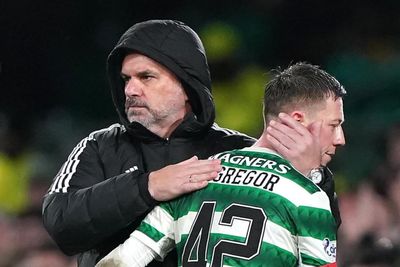 You love that word!: Ange Postecoglou is tickled as Celtic goal is branded 'lucky'