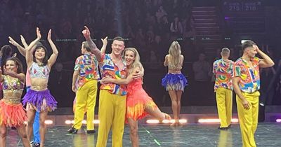 Strictly's Helen Skelton watched by family as crowd go wild for win on night one in Newcastle