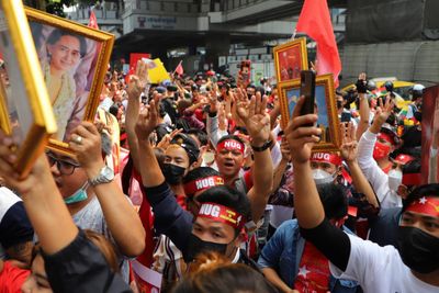 Anti-Tatmadaw protests in Bangkok