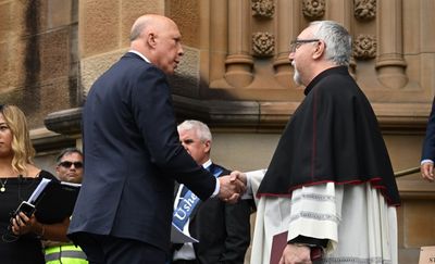 Dutton’s big day: George Pell’s funeral and a presentation on the Voice to Parliament