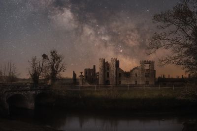 Shot of Milky Way rising over Tudor ruins wins national park photography prize