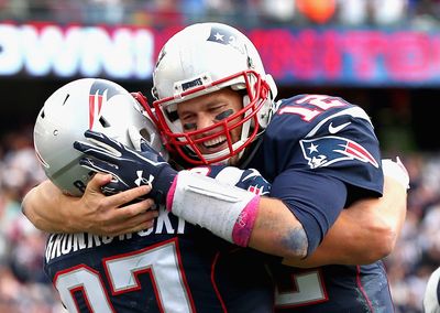 Rob Gronkowski sent Tom Brady off into sunset the only way he knew how