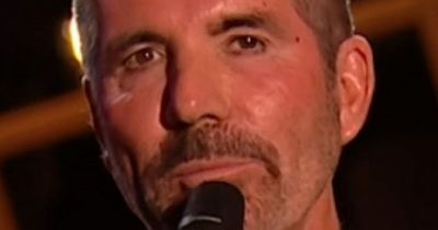 Simon Cowell set on fire during Britain's Got Talent audition