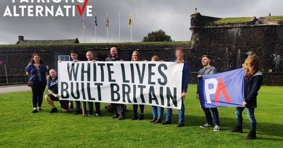 Refugee protestors boycott rally after far-right group hijack Scots campaign
