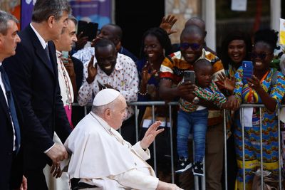 Shun ethnic rivalry and corruption, pope tells African youth