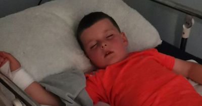 Mum couldn't stop crying as son, 5, screamed in pain in hospital
