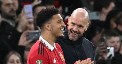 Erik ten Hag's reaction to Jadon Sancho return for Man Utd speaks volumes