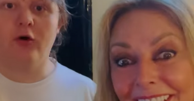 Carol Vorderman hails Lewis Capaldi gig 'bloody amazing' as she enjoys backstage performance