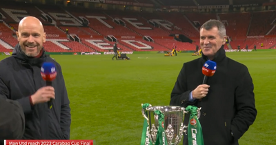 Roy Keane makes hilarious plea to Erik ten Hag leaving Sky Sports pundits in stitches