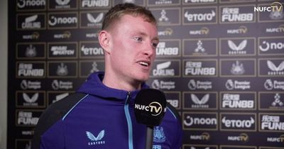 Newcastle United player Sean Longstaff sends Manchester United warning ahead of Carabao Cup final