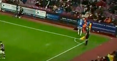 Borna Barisic slammed by Rangers legend for kicking the ball at baying Hearts supporters