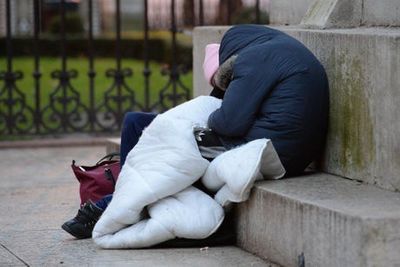 Rough sleeping in London rises by 21 per cent in a year