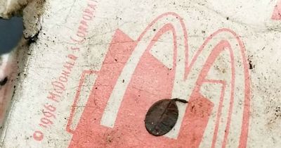 Big Mac carton that's nearly 30 years old remains intact after being dumped in bush