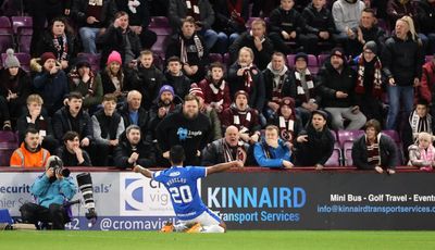 Michael Beale defends Alfredo Morelos Rangers knee slide celebration against Hearts