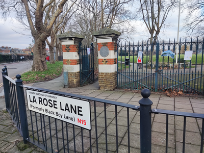 Council leader hit with torrent of abuse over renaming of Tottenham’s Black Boy Lane